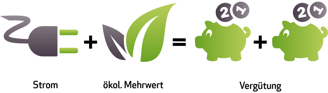 Einspeisung in das Netz der AEW