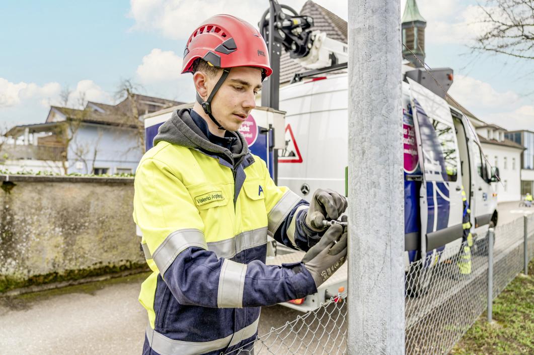 Neue LED-Laternen in Sisseln