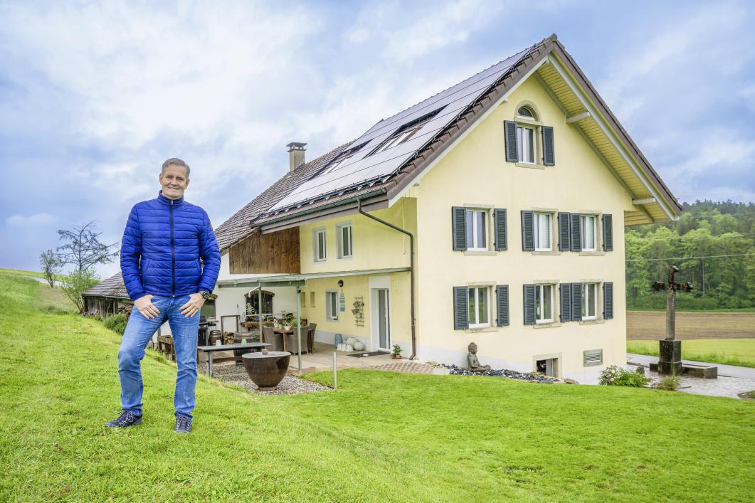 Christian Köck ist zufrieden mit dem Rundum-Sorglos-Paket AEW myHome