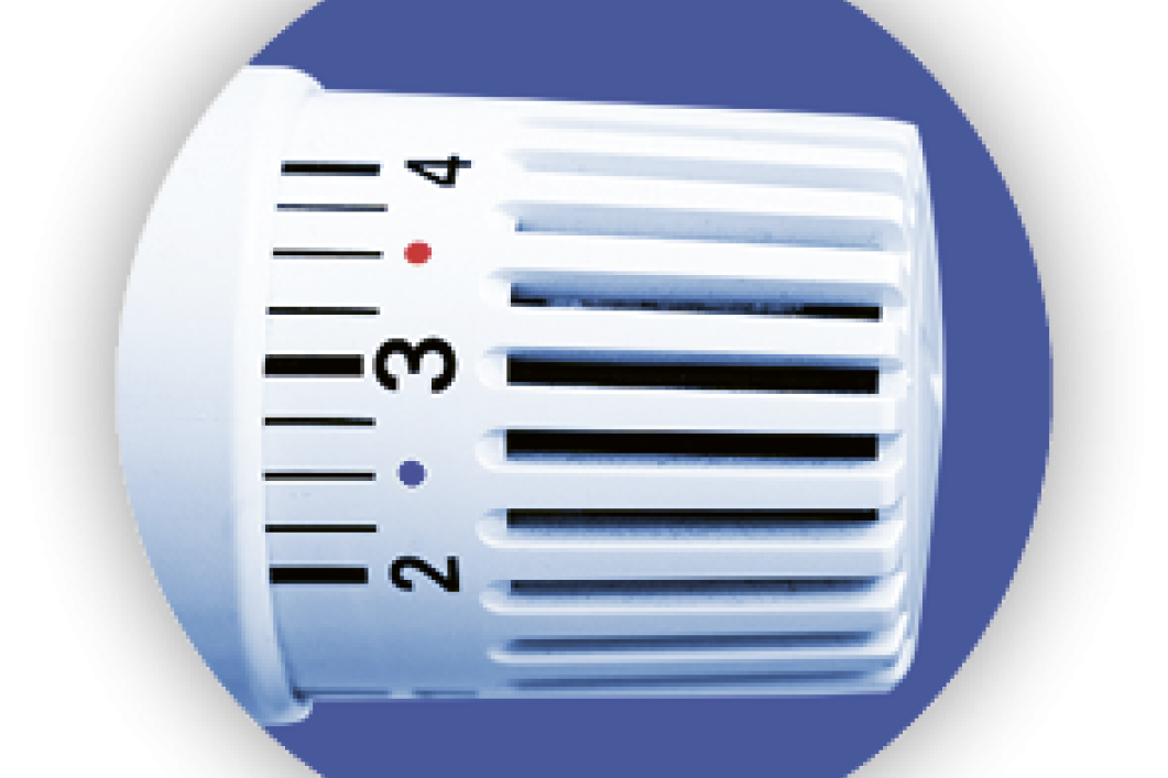 Raumtemperatur reduzieren