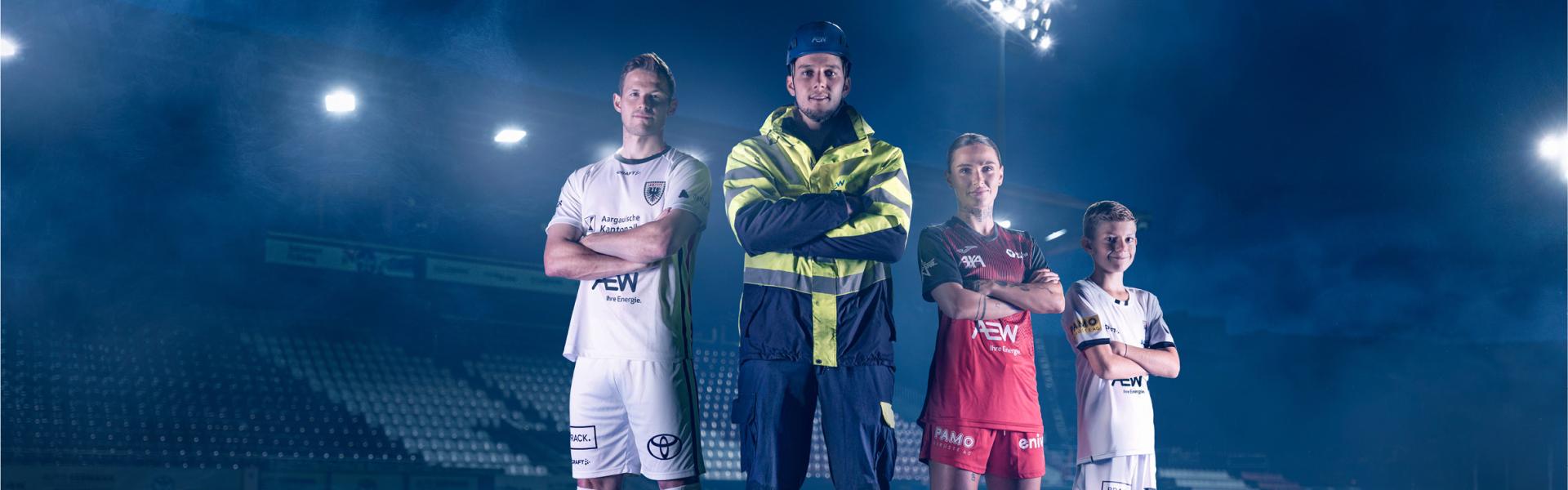 AEW engagiert sich für den Aargauer Fussball