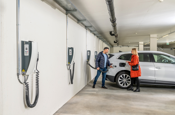 Stations de recharge pour immeubles collectifs et commerces