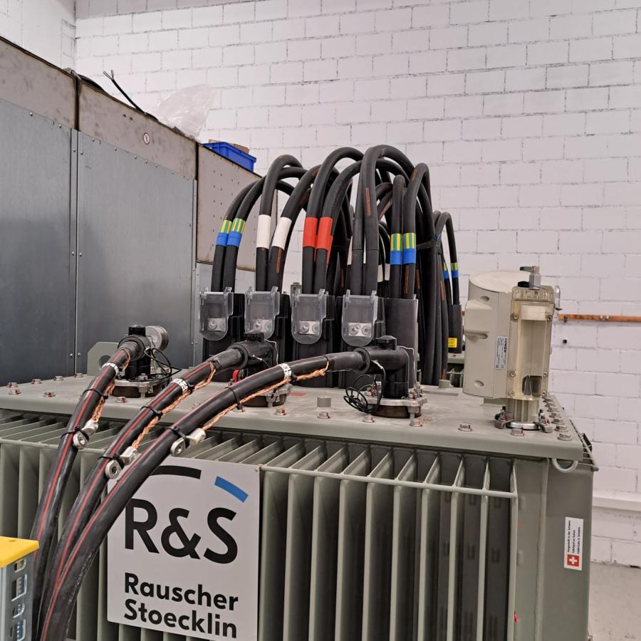 AEW baut Trafostation für die Zentrale Pratteln