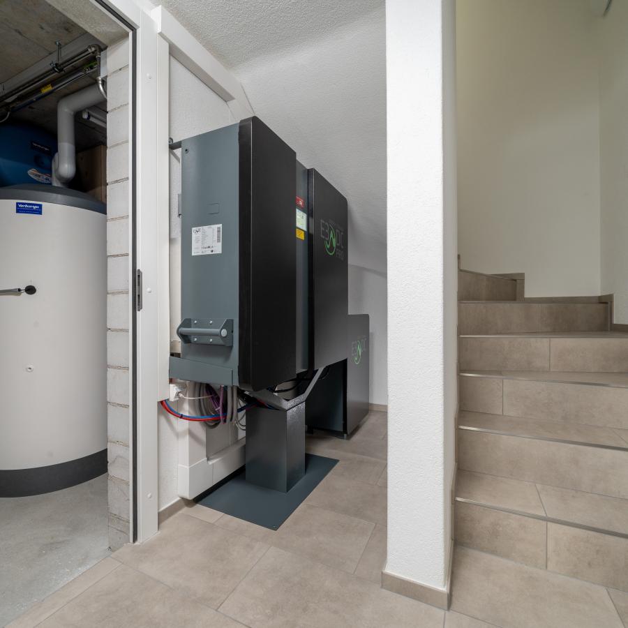 AEW myHome Projekt Einfamilenhaus Buchs AG, Batteriespeicher - Speichersystem zur Optimierung des Eigenverbrauchs