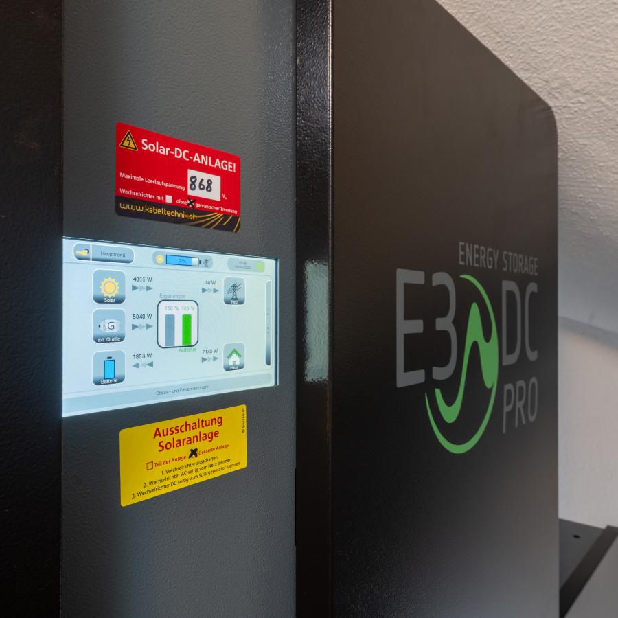 AEW myHome Projekt Einfamilenhaus Buchs AG, Batteriespeicher - Speichersystem zur Optimierung des Eigenverbrauchs